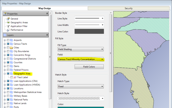 Comply Mapping shading census tracts by minority population to show lending patterns geographically